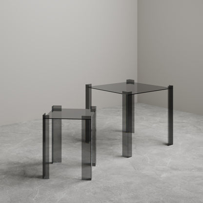 DE STIJL GLASS SIDE TABLE - small