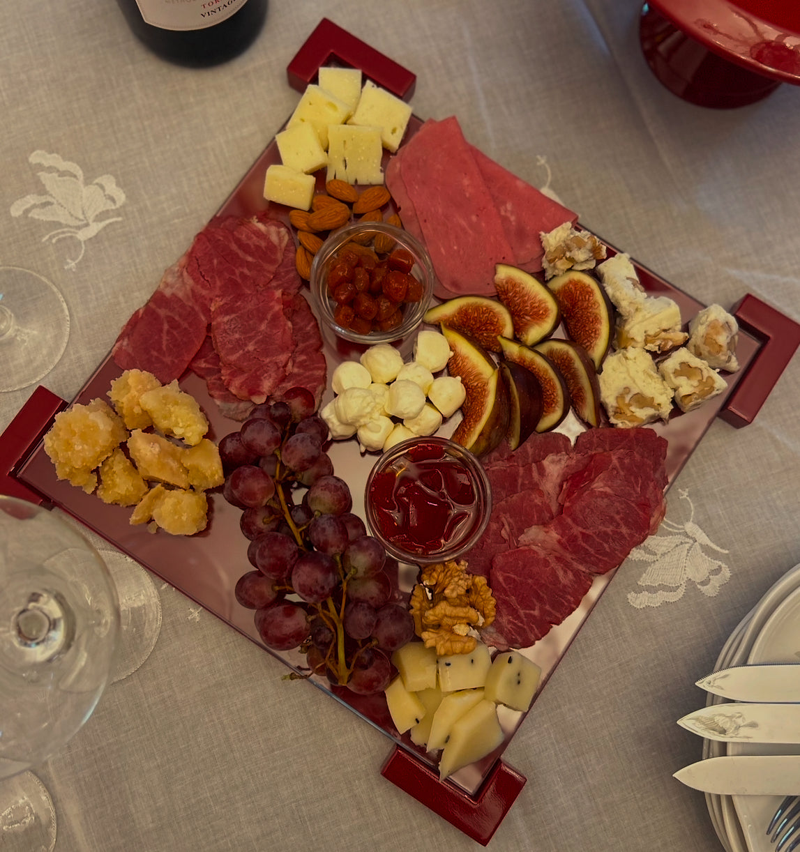 De Stijl Food plate & placemat